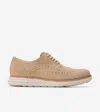 Cole Haan Men's Øriginal Grand Remastered Wingtip Oxford Shoes - Beige Size 13 In Beige