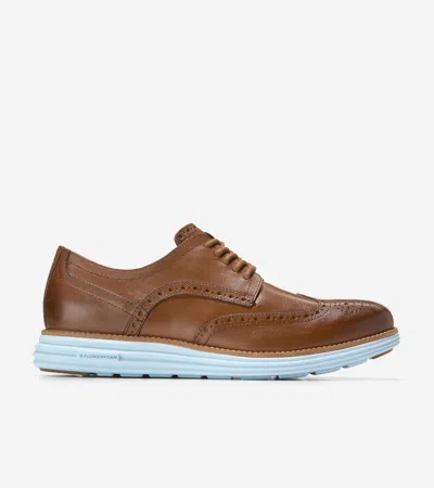 Cole Haan Men's Øriginal Grand Remastered Wingtip Oxford Shoes - Brown Size 8.5