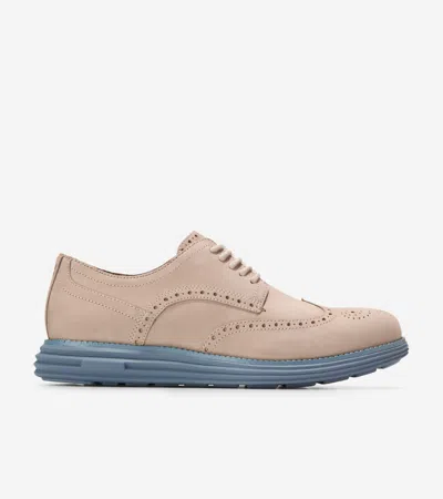 Cole Haan Men's Øriginal Grand Remastered Wingtip Oxford Shoes - Grey Size 9.5