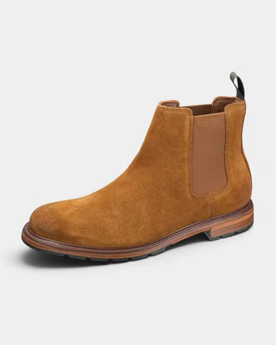 Cole Haan Men's Roundhill Grand Chelsea Boot In Spiced Brown In Multi