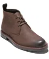 Cole Haan Roundhill Grand Chukka Boots Ch Dark Chocolate Nubuck In Brown