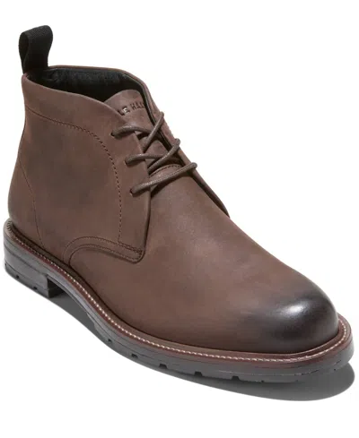 COLE HAAN MEN'S ROUNDHILL GRAND CHUKKA ROUND TOE BOOTS