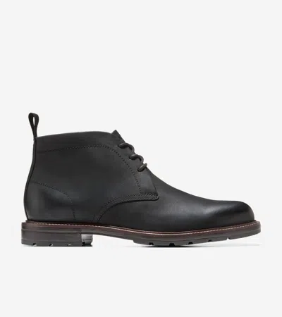 Cole Haan Men's Roundhill Grand Waterproof Chukka Boots - Black Size 9