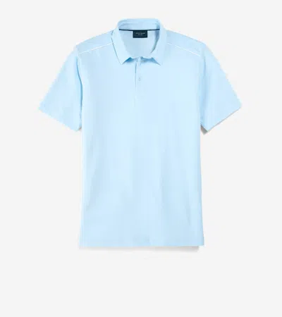 Cole Haan Men's Ashland Polo Shirt - Blue Size 2xl