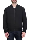 Cole Haan Men's Soft Rain Bomber Jacket In Black