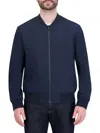 Cole Haan Men's Soft Rain Bomber Jacket In Grey
