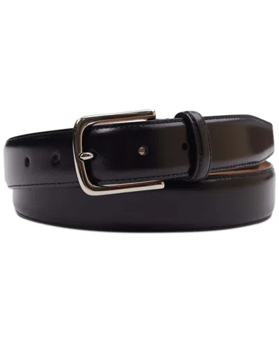Cole Haan Men's Spazzol Feathered Edge Dress Belt In Black