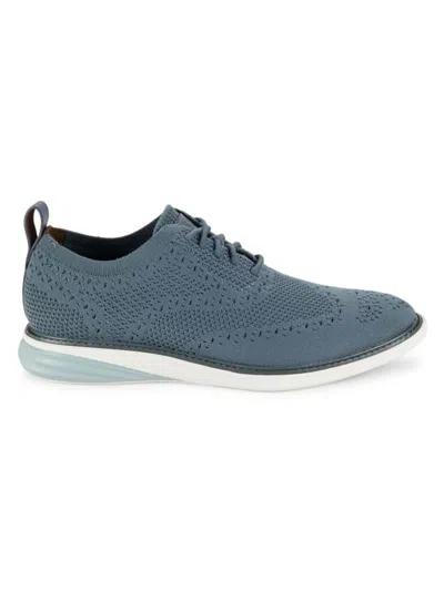 Cole Haan Men's Stitchlite Knit Oxford Shoes In Stormy Weather
