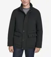 Cole Haan Men's Stretch Quilted Jacket - Black Size Xxl In Black