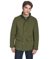 Cole Haan Men's Stretch Quilted Jacket - Green Size Xxl In Green