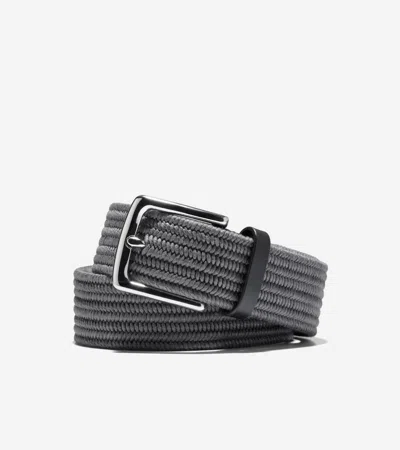 Cole Haan Men's Stretch Web Belt - Grey Size 44 In Gray