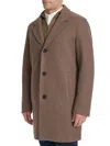 Cole Haan Men's Stretch-wool Topcoat In Mushroom