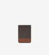 Cole Haan Men's Triboro Card Case - Brown In Brown