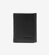 Cole Haan Men's Trifold Wallet - Black In Black