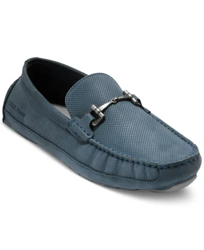 Cole Haan Men's Wyatt Nubuck Bit Driver In Big Dipper Nubuck