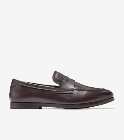 Cole Haan Men's Wyeth Grand Penny Loafers - Brown Size 8.5 In Animal Print