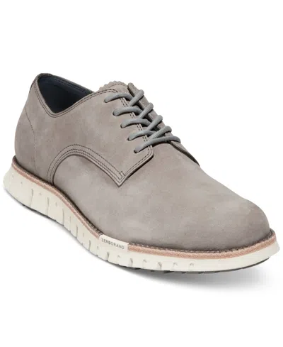Cole Haan Men's Zerøgrand Remastered Lace-up Oxford Dress Shoes In Titanium Nbk,silver Birch