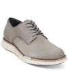 Cole Haan Zerogrand Remastered Plain Toe Derby In Titanium/silver Birch