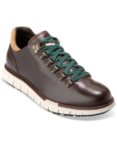 Cole Haan Men's Zerãgrand Remastered Low Hiking Sneaker In Deep Mahogany