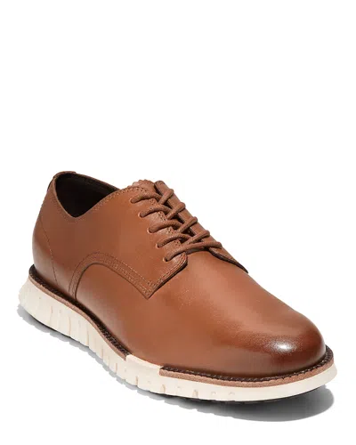 COLE HAAN MEN'S ZERGRAND REMASTERED LACE UP PLAIN TOE OXFORD DRESS SHOES - REGULAR