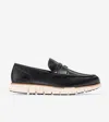 Cole Haan Men's Zerøgrand Remastered Penny Loafers - Black Size 8.5 In Black