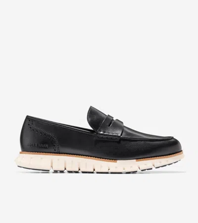 Cole Haan Men's Zerøgrand Remastered Penny Loafers - Black Size 8.5
