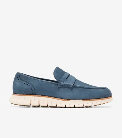 Cole Haan Men's Zerøgrand Remastered Penny Loafers - Blue Size 9.5