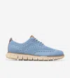Cole Haan Men's Zerøgrand Remastered Stitchlite Wingtip Oxford Shoes - Blue Size 9 In Blue