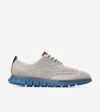 Cole Haan Men's Zerøgrand Remastered Stitchlite Wingtip Oxford Shoes - Grey Size 7 In Gray