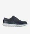 Cole Haan Men's Zerøgrand Remastered Wingtip Oxford Shoes - Blue Size 9.5 In Blue