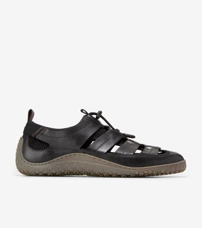 Cole Haan Men's Zerøgrand Tidetrek Fisherman Sandals - Black Size 9
