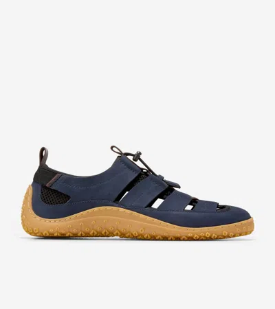 Cole Haan Men's Zerøgrand Tidetrek Fisherman Sandals - Blue Size 9.5