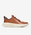 Cole Haan Zerogrand Wfa In British Tan-silver Birch