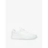 Cole Haan Mens White/comb Grand-pro All Day Leather Low-top Court Trainers Eur 42 / 8 Uk In White