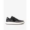 Cole Haan Mens Grey Mixed Grandprø Crossover Leather Trainers Eur 42 / 8 Uk In Grey Mixed