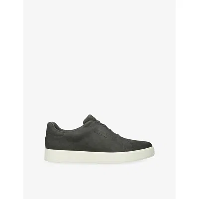 Cole Haan Mens  Grandpro Luxe Suede Trainers In Gray
