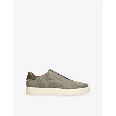 Cole Haan Mens Khaki Grandpro Luxe Slip-on Stitchlite™ Knitted Trainers Eur 46 / 12 Uk In Multi