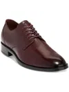 COLE HAAN MENS LEATHER LACE-UP OXFORDS