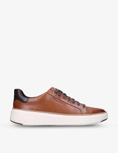 Cole Haan Grandpro Topspin Low Top Sneakers In Ch British Tan