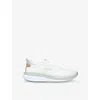 Cole Haan Mens White/comb Quadstar Mesh Low-top Trainers Eur 46 / 12 Uk