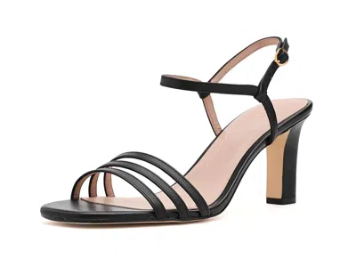 Cole Haan Michelina Strappy Sandals Women's Sandals Black Leather: 9 B - Medium