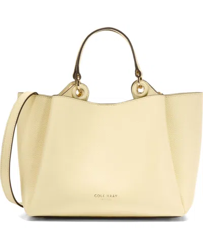 Cole Haan Midtown Small Tote Crossbody Bag In Sand