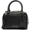 Cole Haan Mini Beverly Leather Satchel In Black