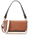 Cole Haan Mini Leather Shoulder Bag In Black