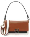 Cole Haan Mini Woven Shoulder Bag In Brown
