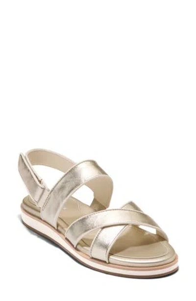Cole Haan Mirabelle Crisscross Sandal In Brown