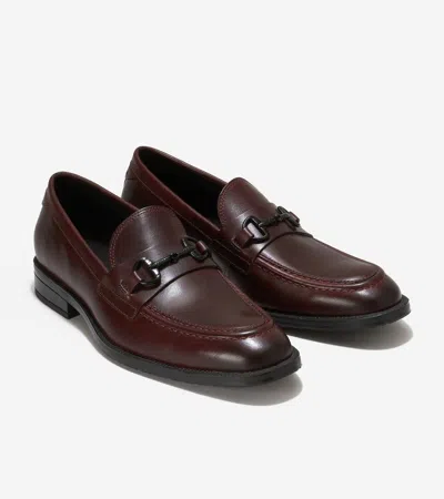 Cole Haan Modern Essentials Bit C39208 Men's Brown Leather Loafers Zogg1001