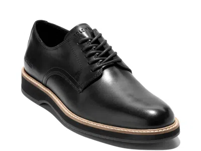 Cole Haan Mansfield Grand Plain Toe Quick-on Oxford In Black
