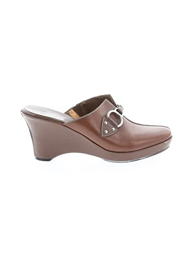 Pre-owned Cole Haan Mule/clog In Brown