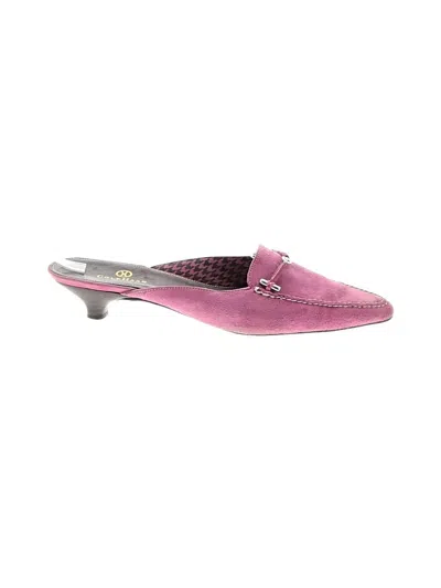 Pre-owned Cole Haan Mule/clog In Pink